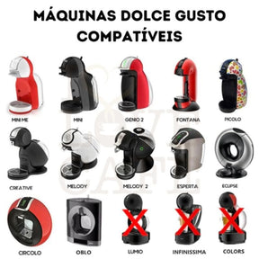 NoCap - Adaptador para Cafeteiras Dolce Gusto